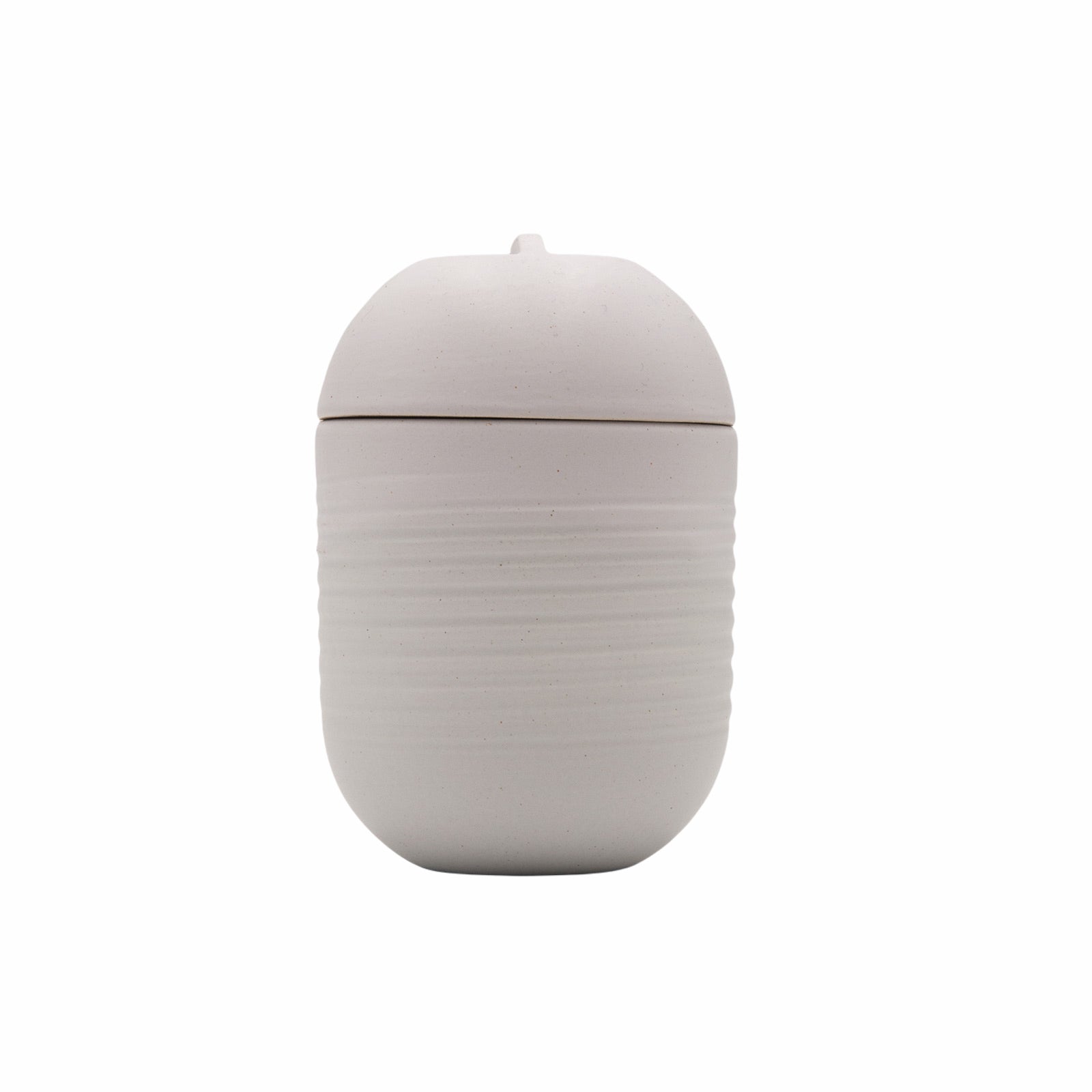 CONTENITORE IN CERAMICA CON COPERCHIO