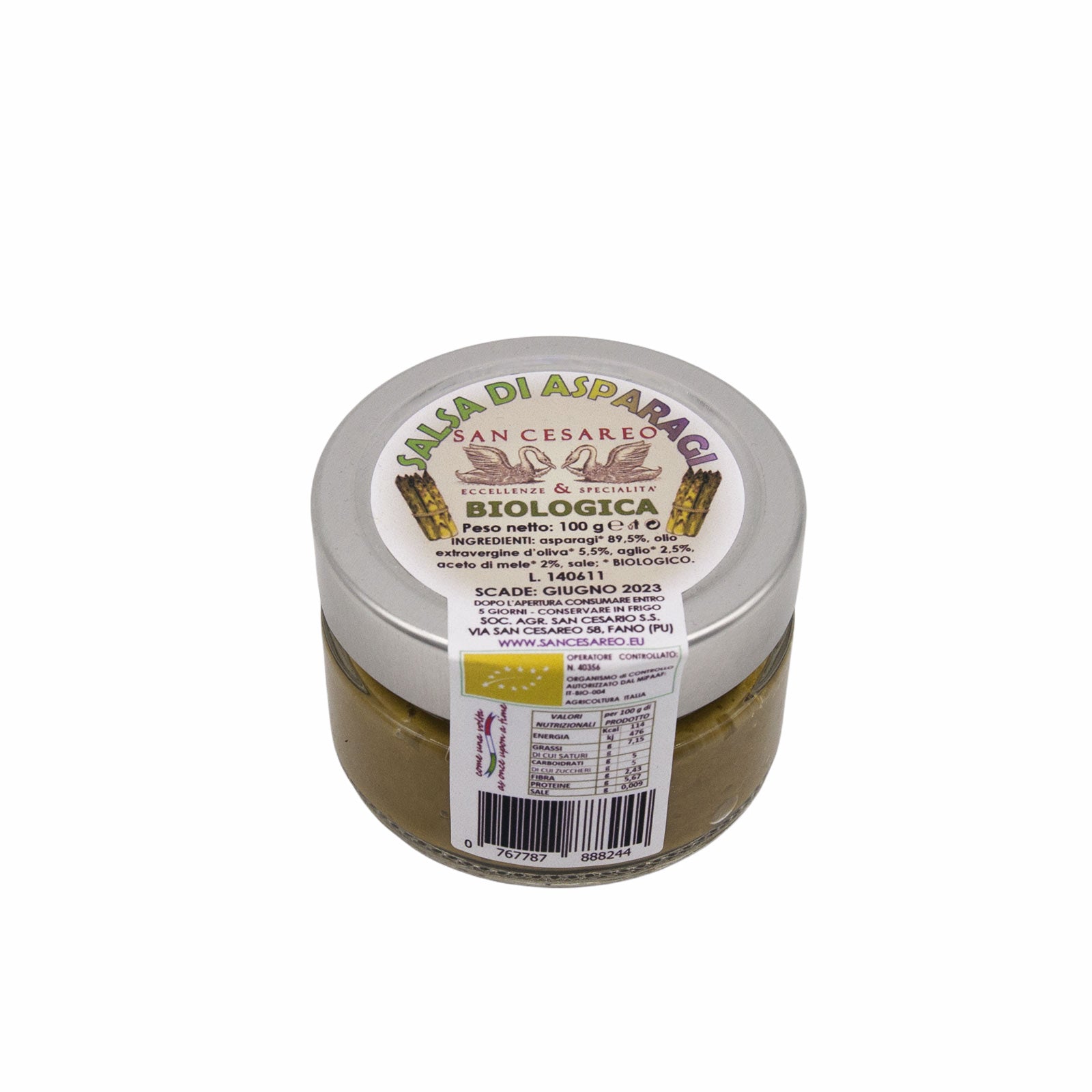 SALSA BIOLOGICA AGLI ASPARAGI