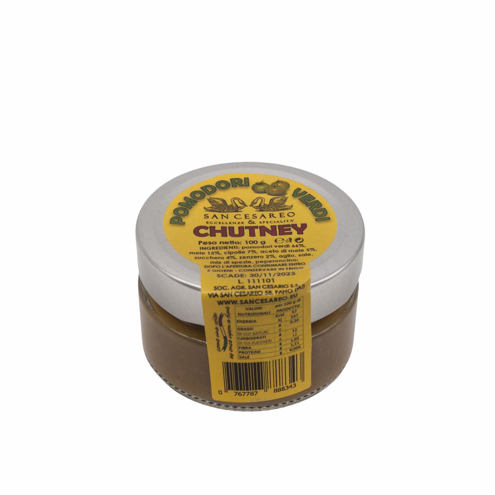 SALSA CHUTNEY POMODORI VERDI